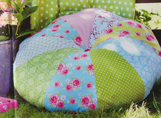 pouf di patchwork